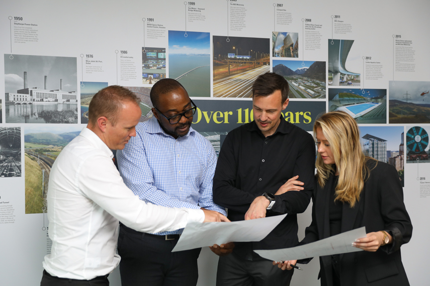 London based photographer for staff interaction shots in the office